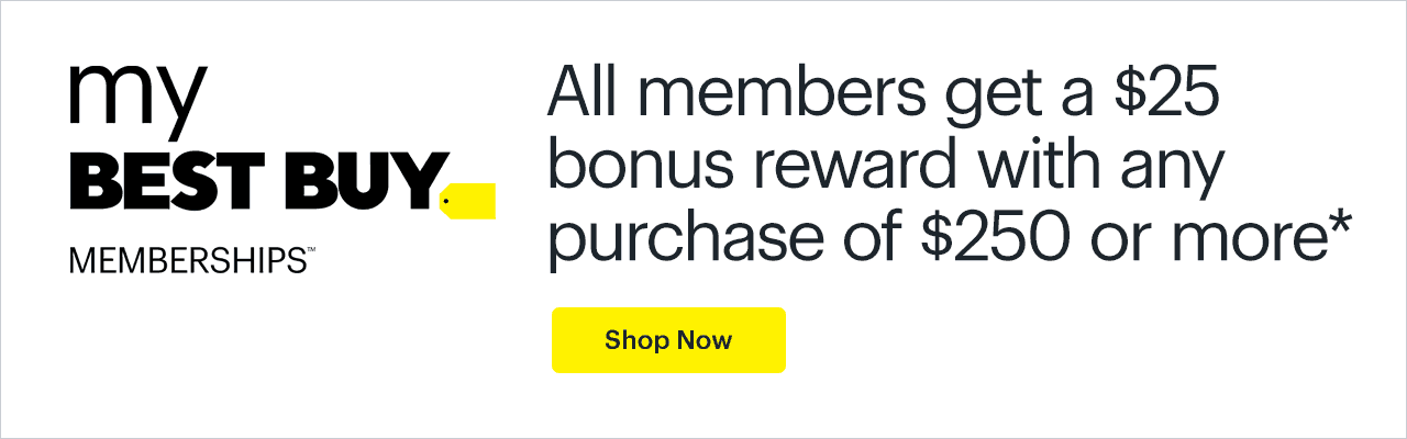 All members get a $25 bonus reward with any purchase of $250 or more. Shop now. Reference disclaimer.