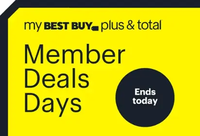 Member Deals Days. Ends today.