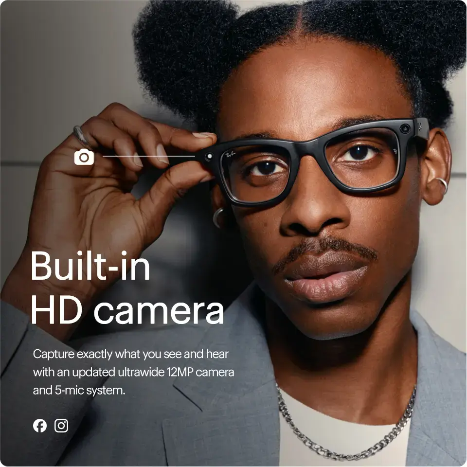 Built-in HD camera. Capture exactly what you see and hear with an updated ultrawide 12-megapixel camera and 5-mic system.
