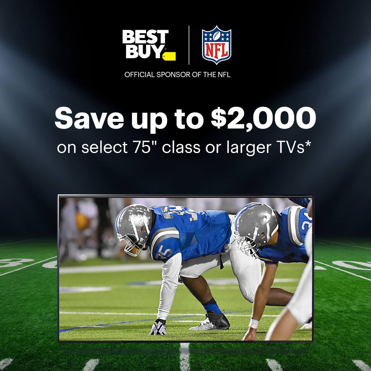 Save up to $2,000 on select 75