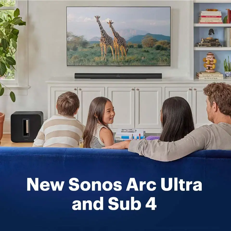 New Sonos Arc Ultra and Sub 4 