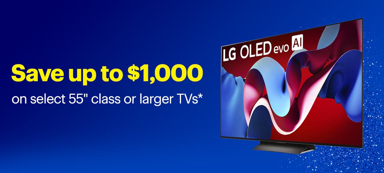 Save up to $1,000 on select 55