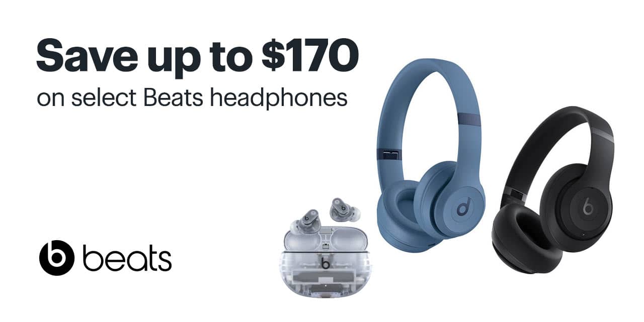 Save up to $170 on select Beats headphones. 