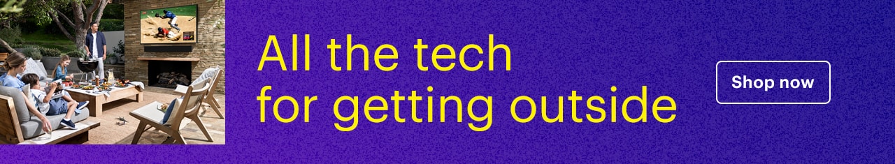 All the tech for getting outside. 