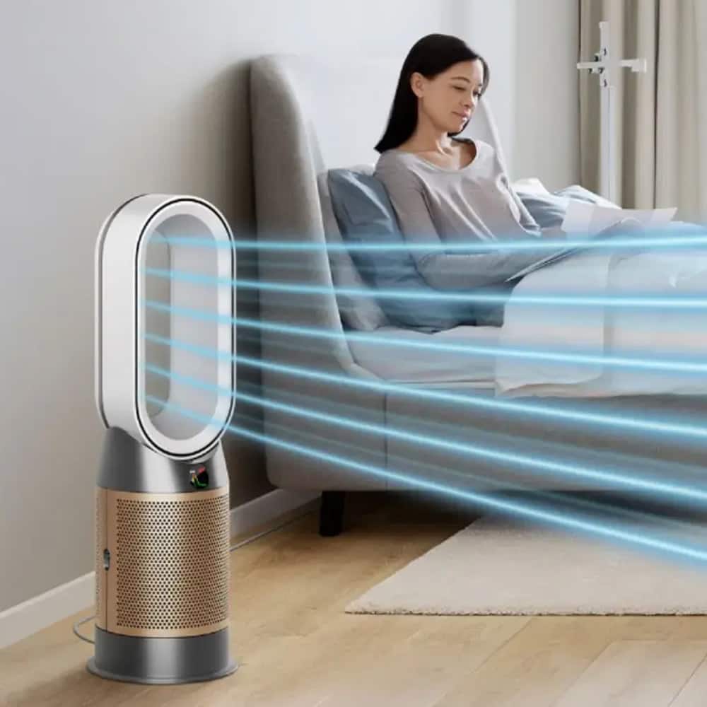 Air purifier in room