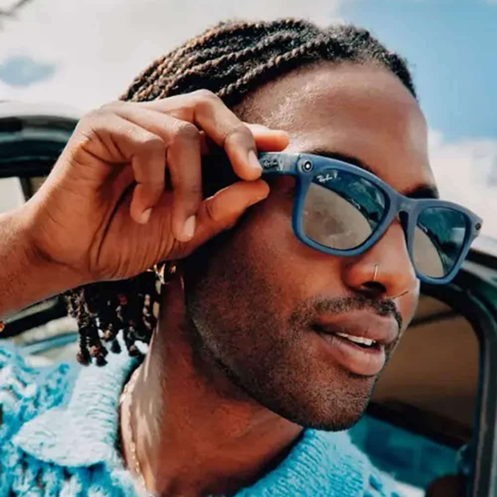 Person wearing sunglasses