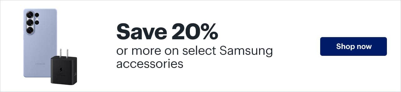 Save 20% or more on select Samsung accessories. Shop now.