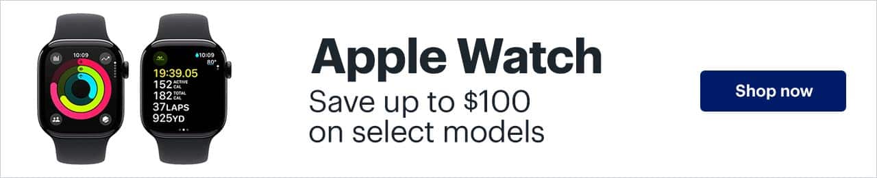 Apple Watch. Save up to $100 on select models. Shop now.