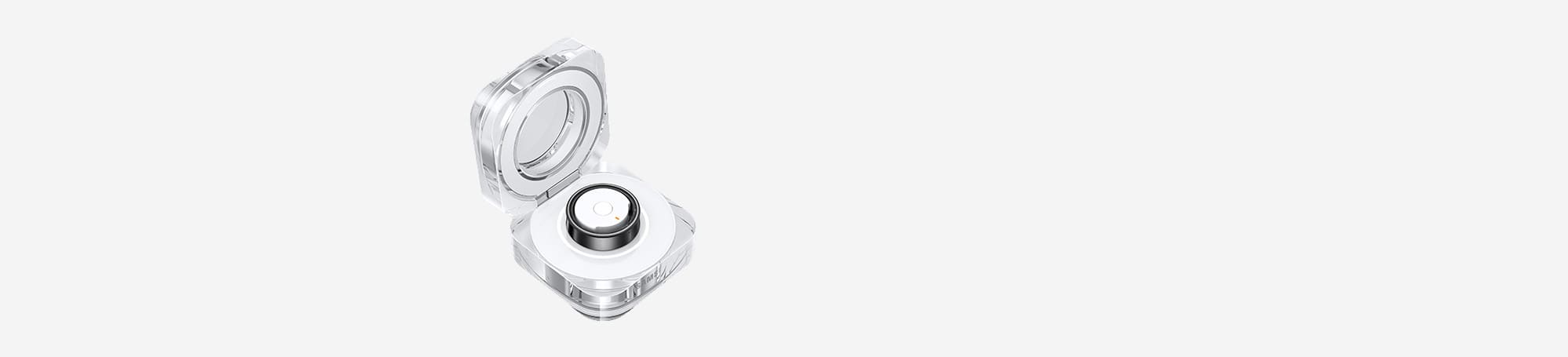 Smart ring charging cradle