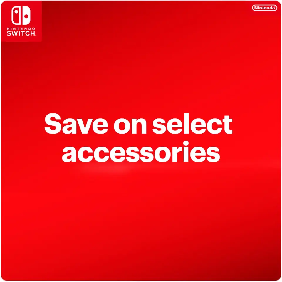 Save on select Nintendo Switch accessories