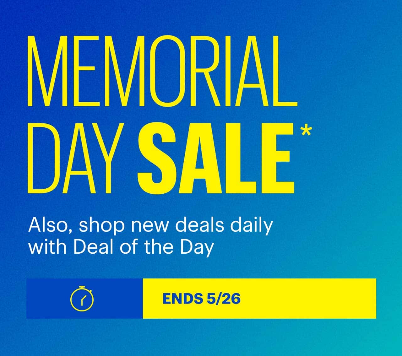 Also, shop new deals daily with Deal of the Day