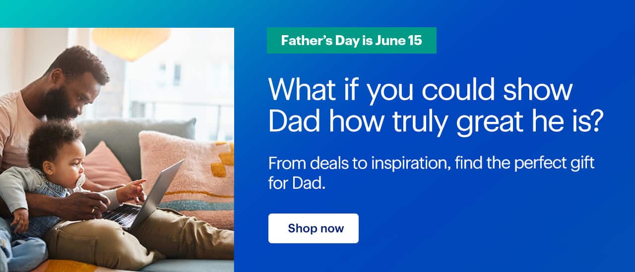 What if you could show Dad how truly great he is? From deals to inspiration, find the perfect gift for Dad. Father's Day is June 15. Shop now.