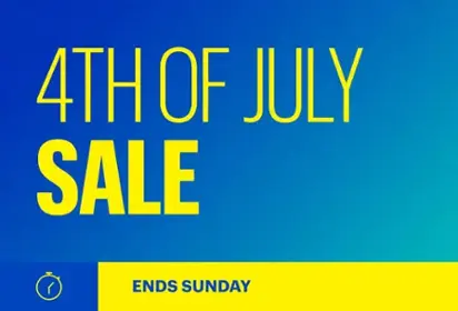 4th of July Sale. Ends Sunday.