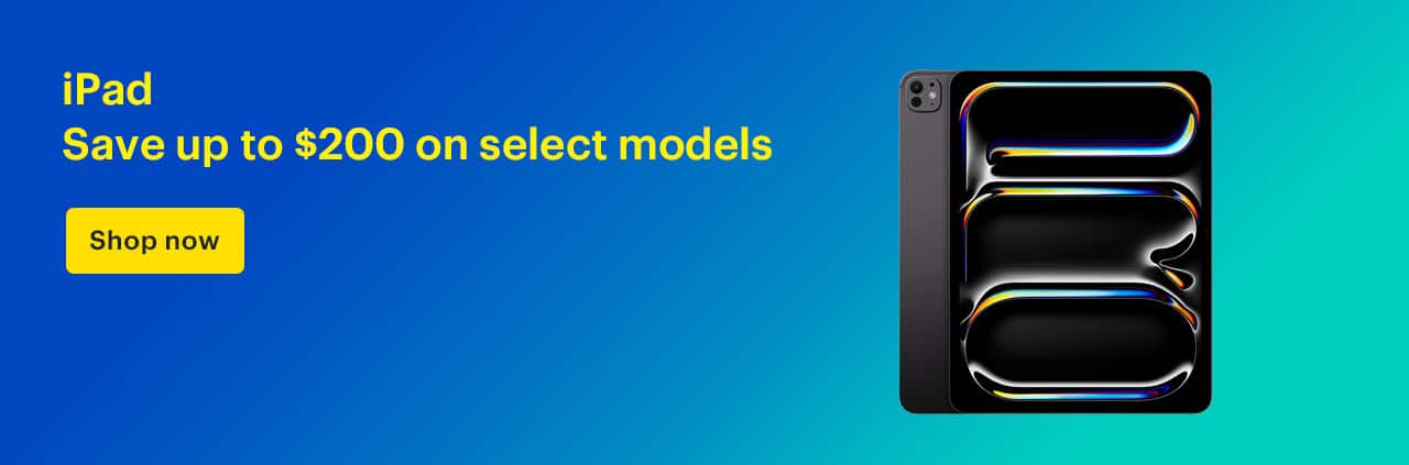 iPad. Save up to $200 on select models. Shop now.