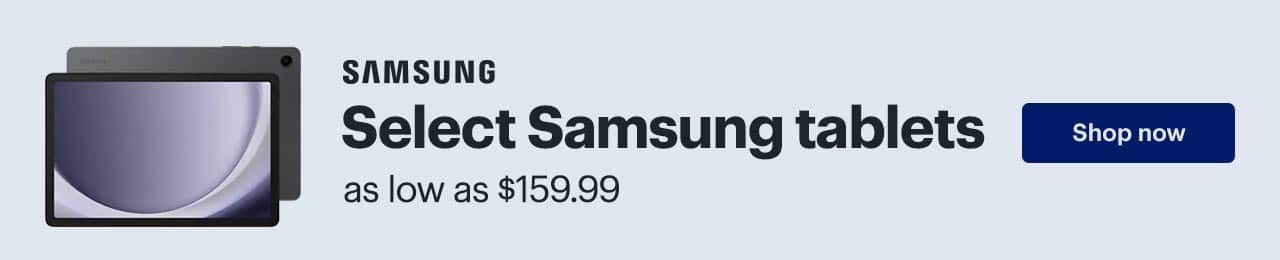 Select Samsung tablets as low as $159.99. Shop now.