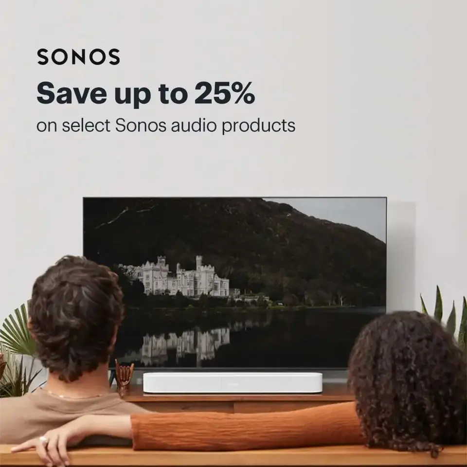 Save up to 25% on select Sonos products. Shop now. 
