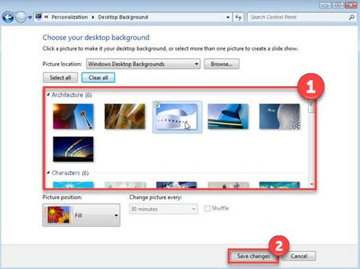 Select Desktop Background Image How to Change Your Desktop Background - Best Buy