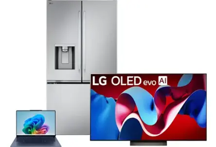 Refrigerator, TV and computer