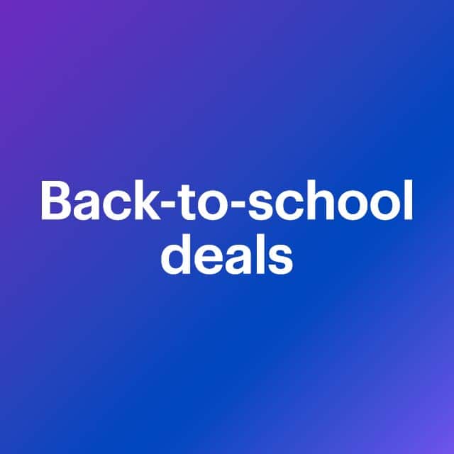 Back-to-school deals