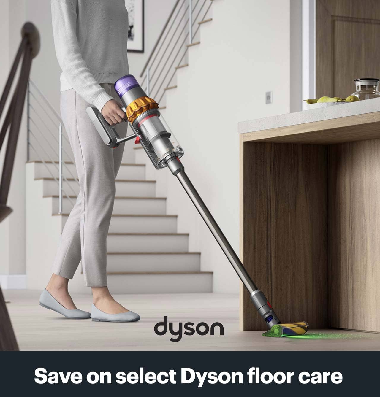 Save on select Dyson floor care. Shop now.