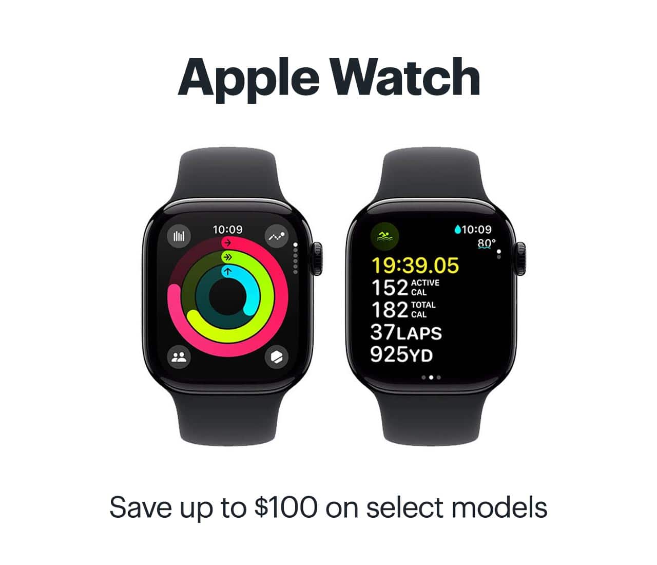 Apple Watch. Save up to $100 on select models. Shop now.