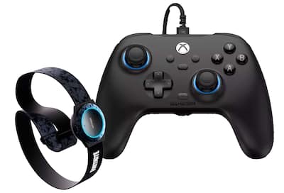 Controller and haptic gaming strap