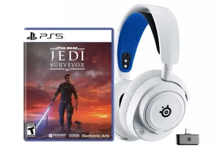 Video game and headset