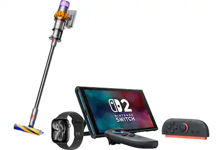 Gaming console, vacuum, smartwatch