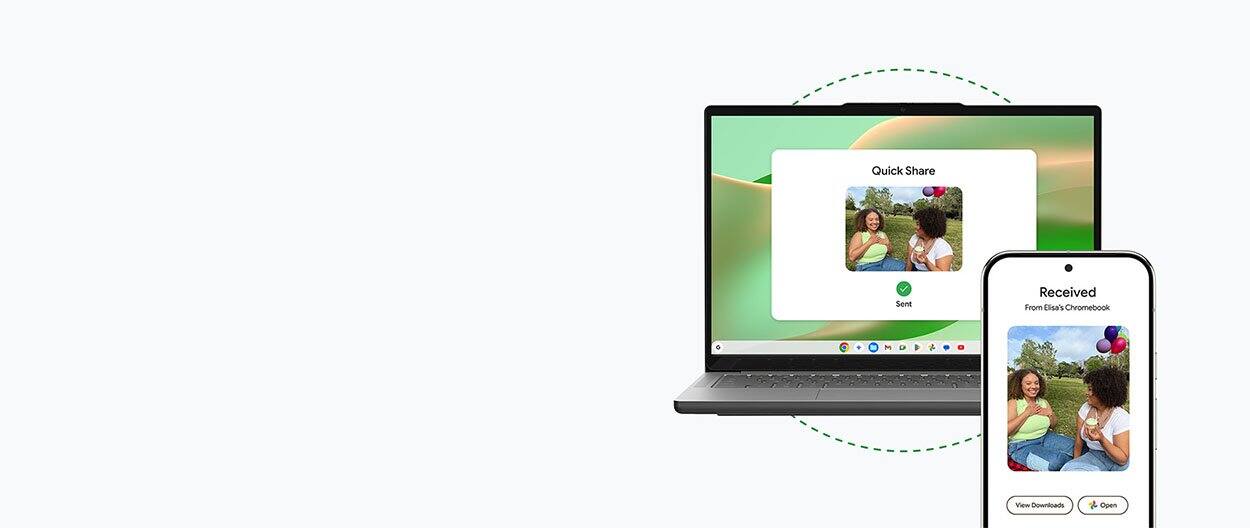 Chromebooks, smartphones and wireless earbuds