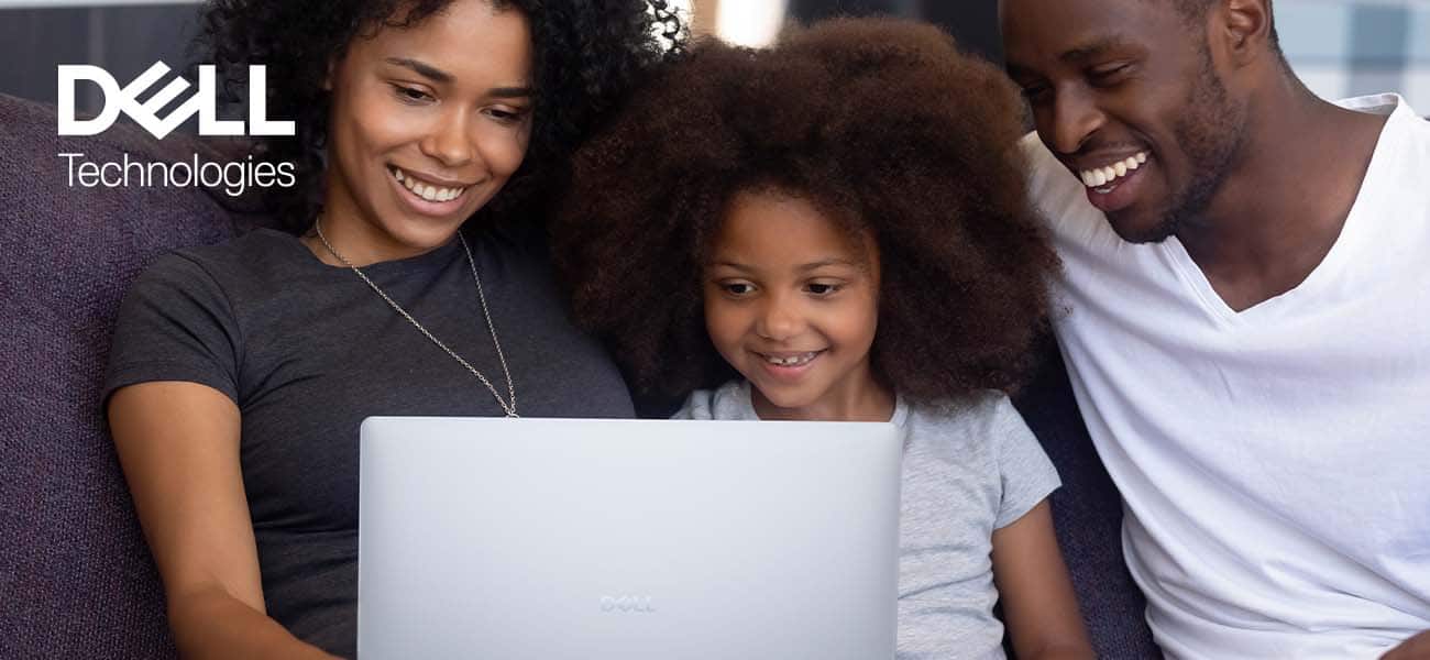 People, laptop, Dell Technologies