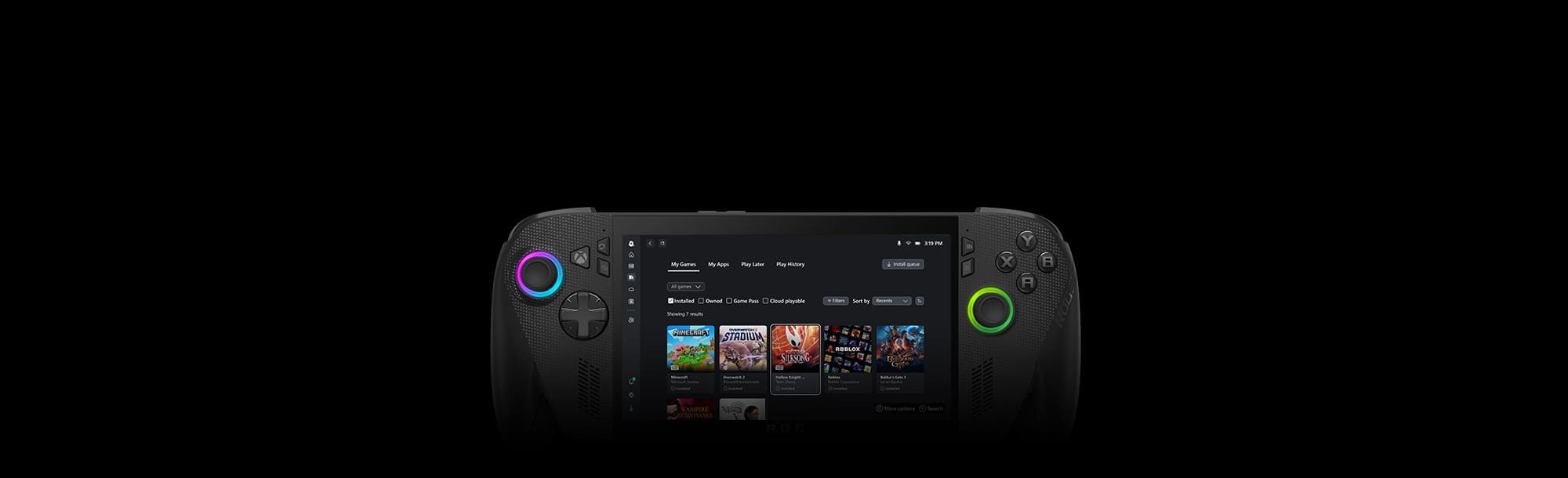 Handheld gaming devices