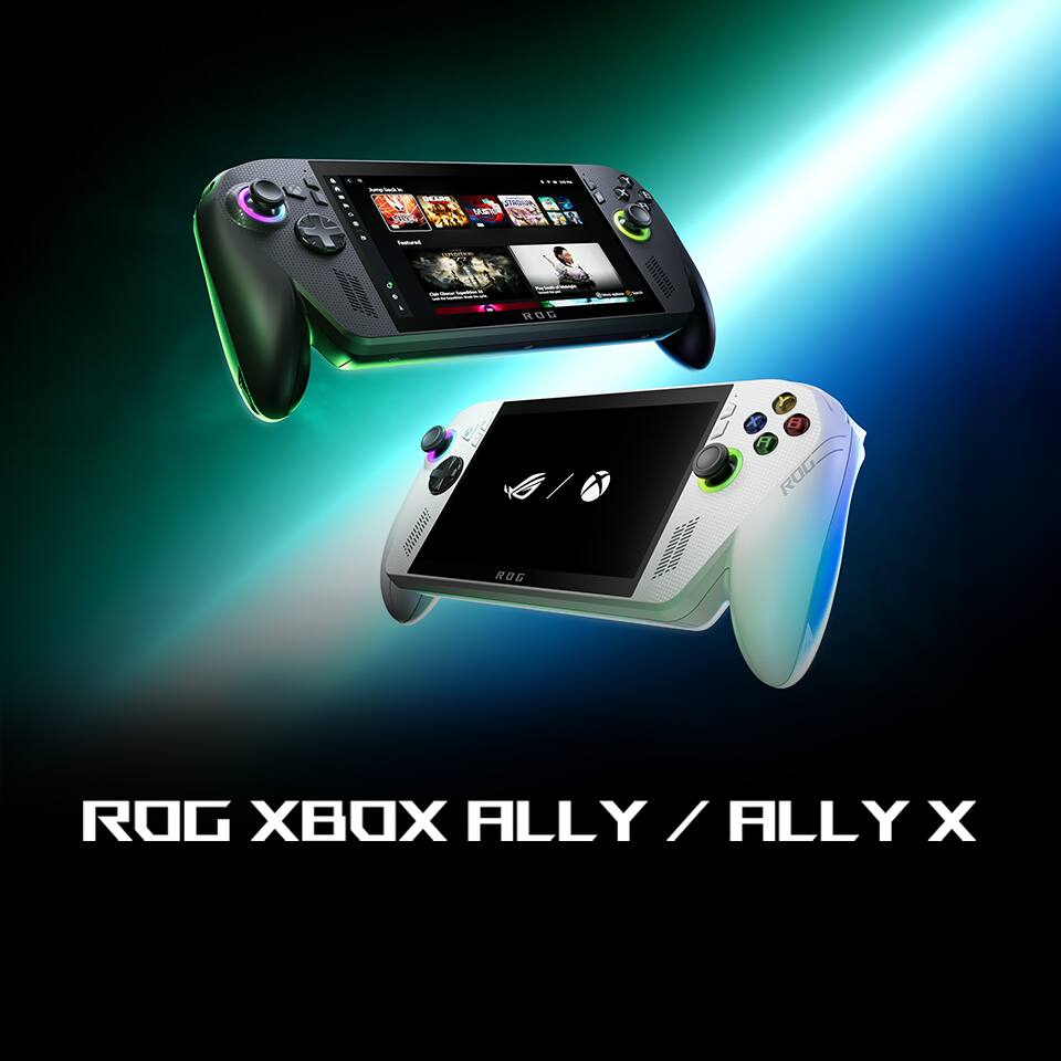 ROG Xbox Ally and ROG Xbox Ally X handheld gaming devices