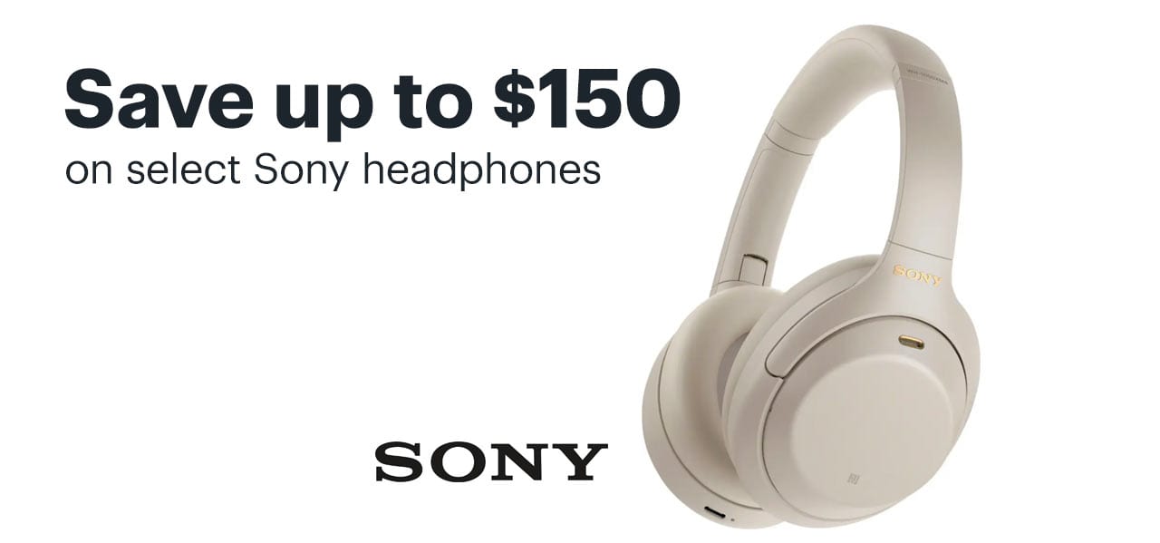 Save up to $150 on select Sony headphones