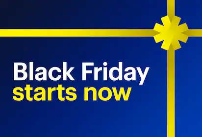Black Friday starts now.