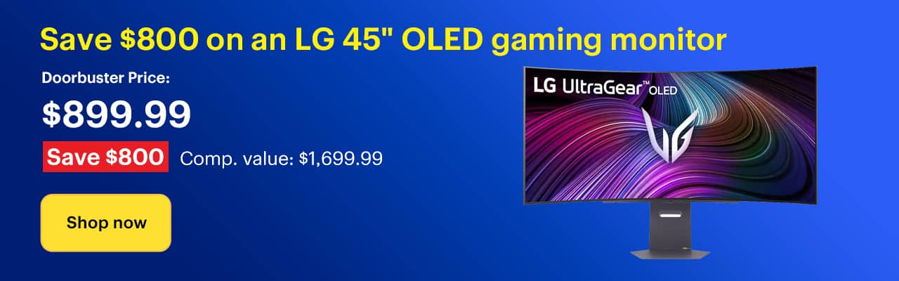 Save $800 on an LG 45