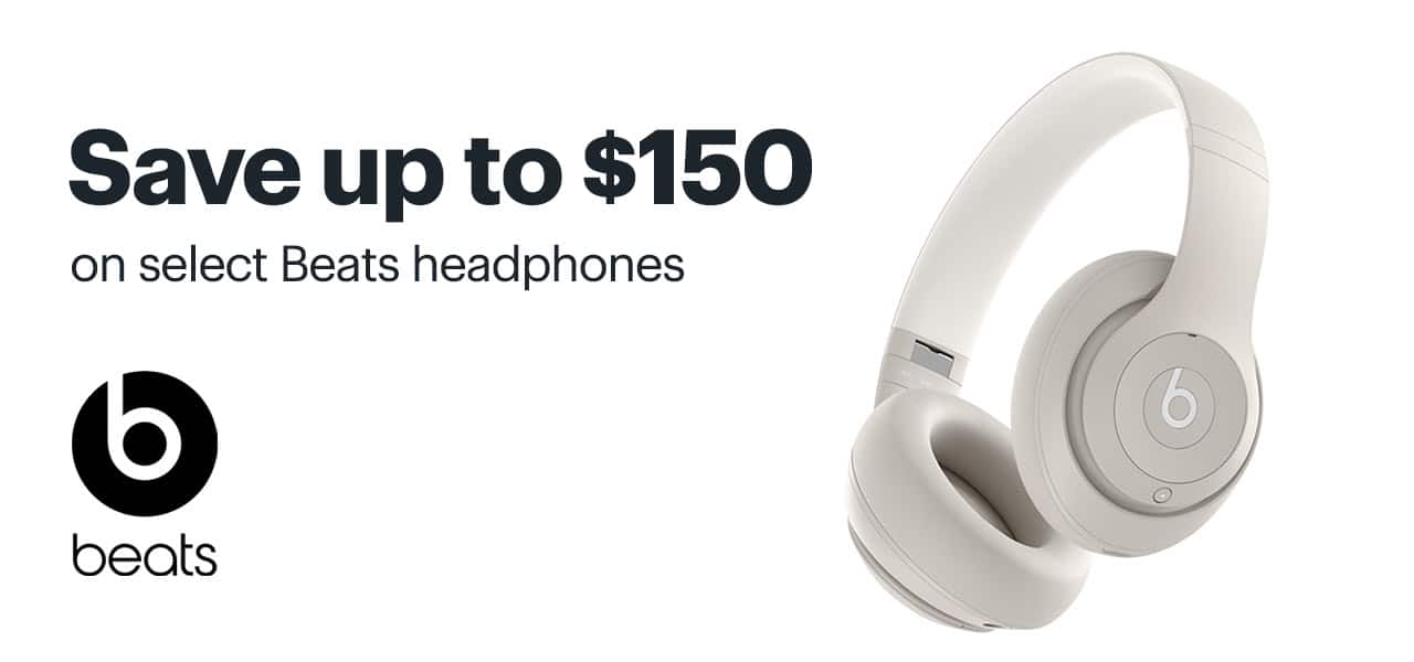 Save up to $150 on select Beats headphones. Shop now.