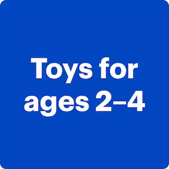 Toys for ages 2–4