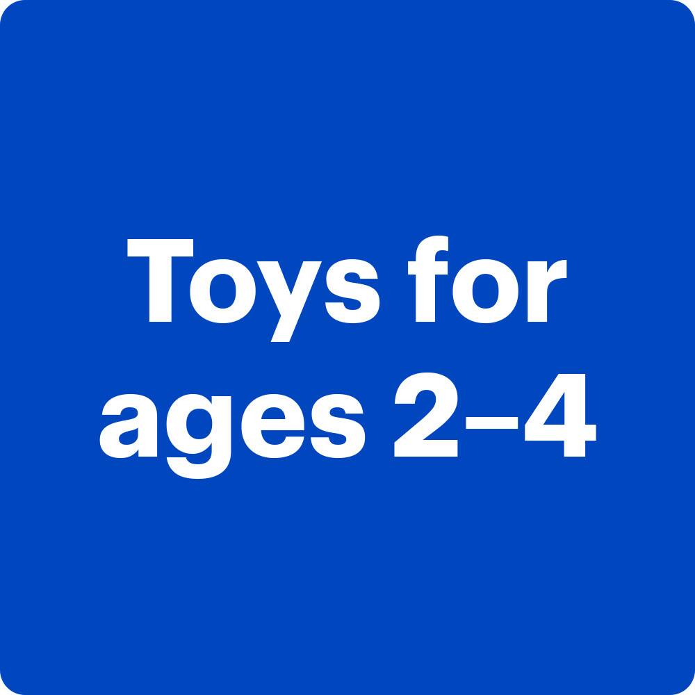 Toys for ages 2–4