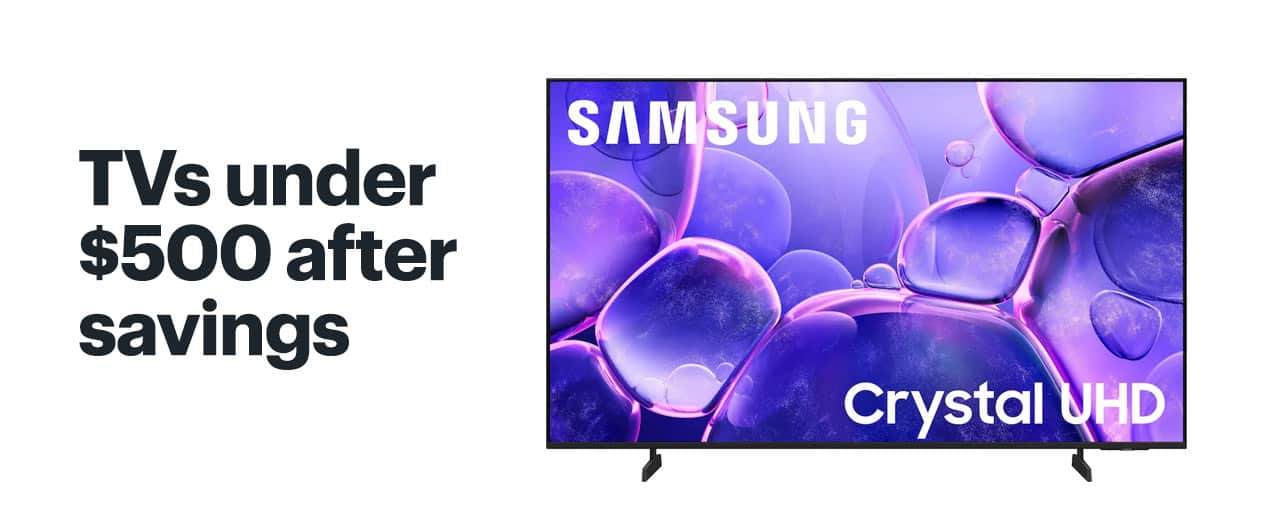 TVs under $500 after savings