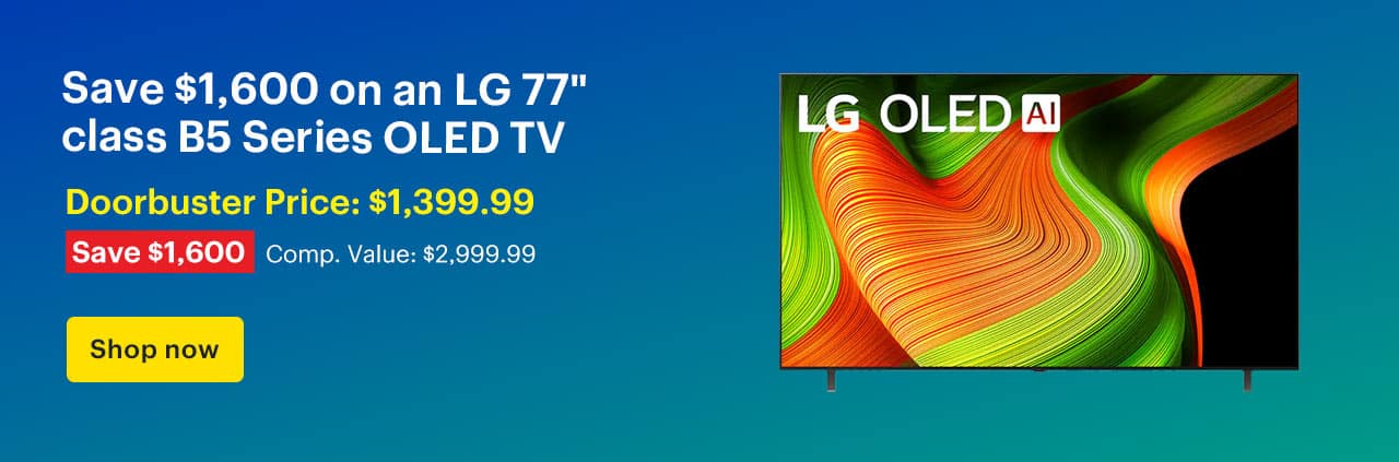 Save $1,600 on an LG 77