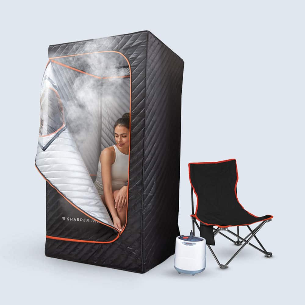 Person using ice bath