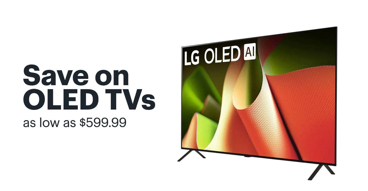 Save on OLED TVs as low as $599.99