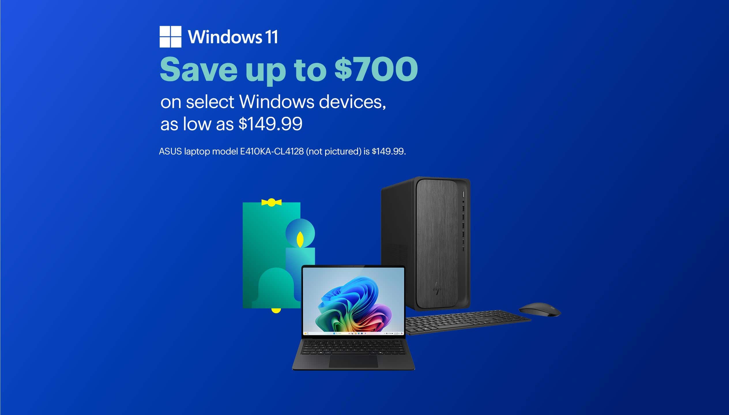 Save up to $500 on select Windows PCs