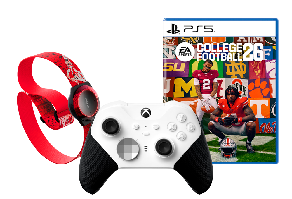 Video game, controller and haptic strap