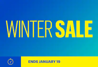 Winter Sale. Ends January 19.