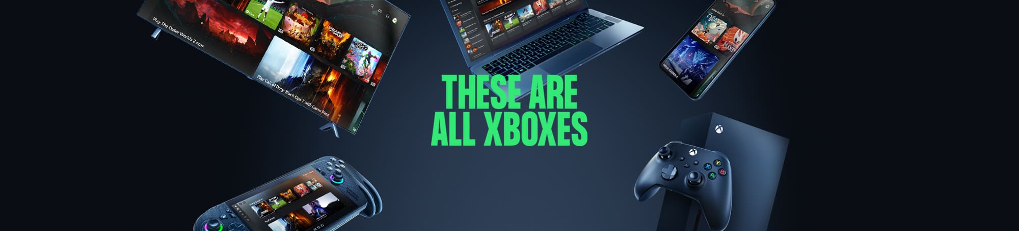 Television, video game console and controller, smartphone, handheld gaming device