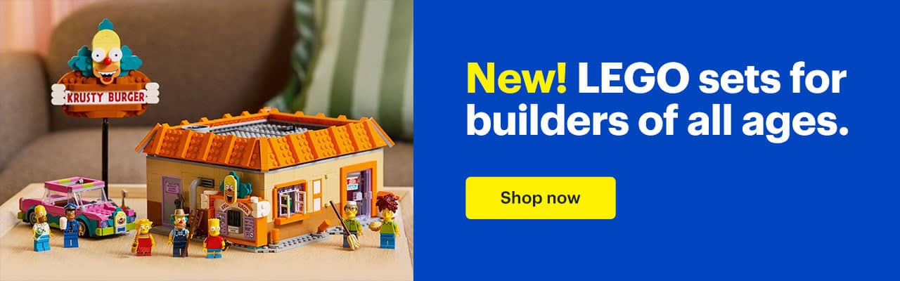 New! LEGO sets for builders of all ages. Shop now.