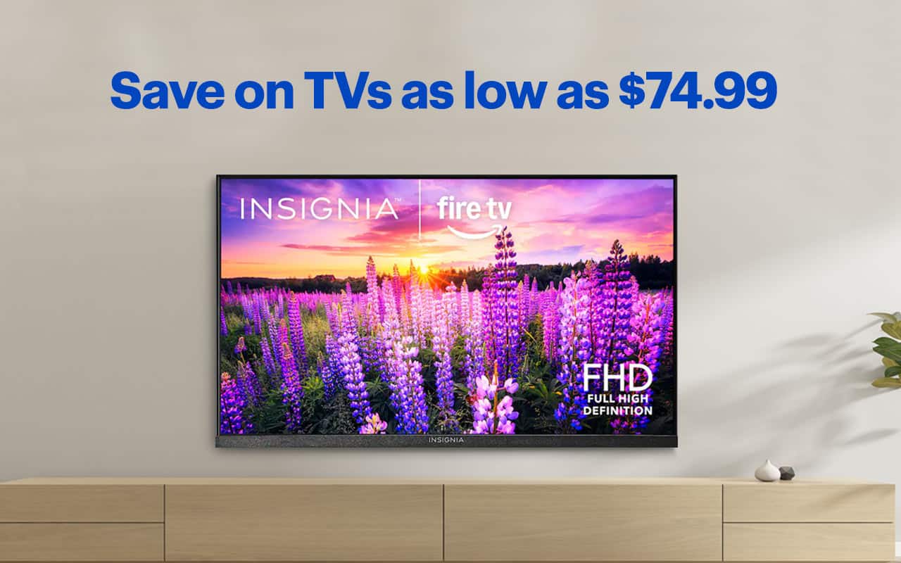 TVs as low as $74.99 after savings. Shop now. 