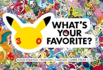 Pokémon characters, What’s your favorite? ©2026 Pokémon/Nintendo/Creatures/GAME FREAK.