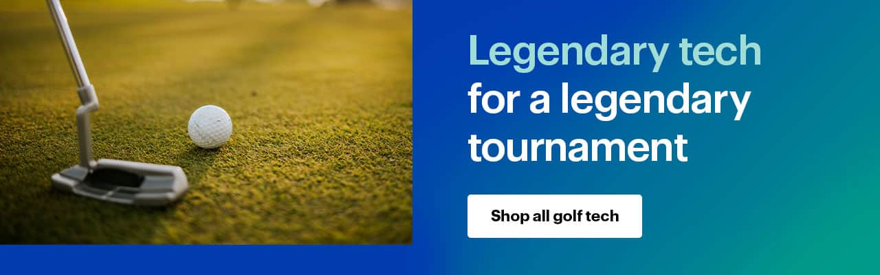 Legendary tech for a legendary tournament. Shop all major golf tech.